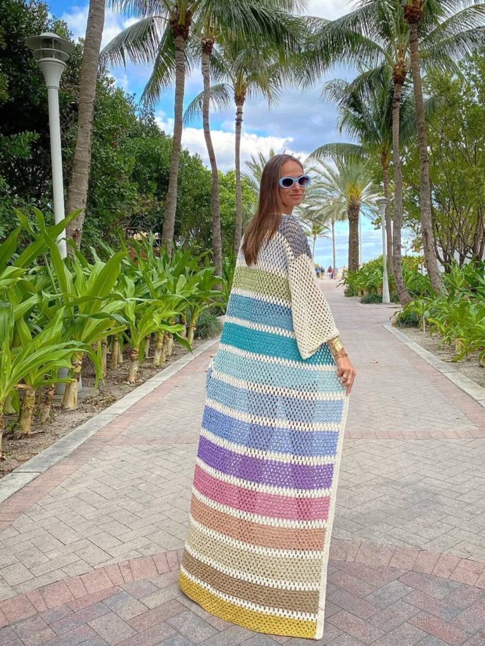 ISO Rainbow Pastel Coat Cardigan Cover Up Sweater